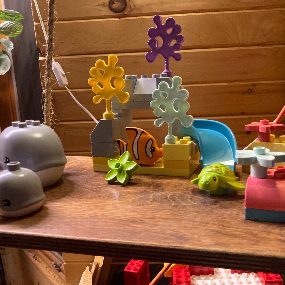 LEGO DUPLO 10972 Wild Animals of the Ocean – Complete Figures & Accessories